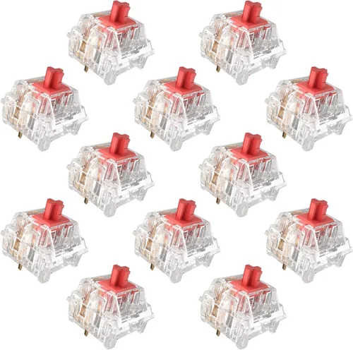 Vista 12 de Zhouwang Clickers de teclado para impresiones 3D, kit de 36 interruptores Azul