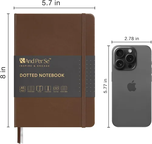 Vista 58 de ⩓ Per Se Cuaderno de Diario con Líneas (3 Paquetes), 160 Páginas Papel Grueso 100GSM, A5 Tapa Dura Cuadernos con Rayas Universitarias para Escribir