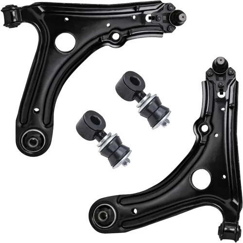 Vista 75 de Detroit Axle - Barras estabilizadoras de brazos de control delanteros 4WD para Ford 2005-2008 F-150 Lincoln Mark LT, 2 brazos de control superiores