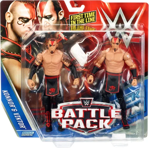 Vista 4 de Figura paquete de 2 WWE