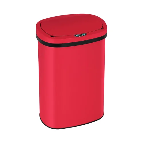 Vista 14 de Basurero automático de cocina de 13 galones con tapa, diseño sin contacto y silencioso con control de olores, para cocina dormitorio oficina