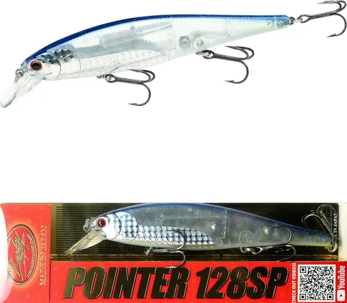 Vista 32 de LUCKY CRAFT Pointer 128SP, Señuelo de Pesca de Lubina de Lago de Agua Dulce, Jerkbait, Suspendido, Aparejos de Pesca, Accesorios de Pesca, Equipo