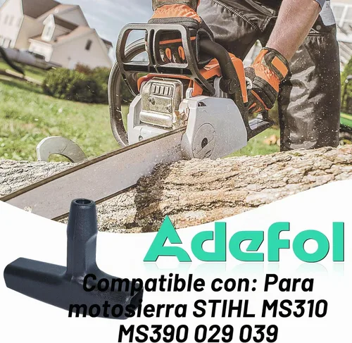 Vista 2 de Adefol Motosierra de arranque de retroceso polea de resorte de agarre para STIHL MS390 MS310 MS390 MS390 029 039 piezas de repuesto para 1121 195