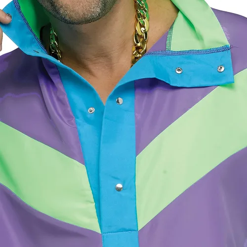 Vista 5 de Fun World Hip 80s Tracksuit Men's Costume
