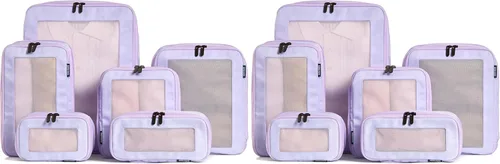 Vista 34 de Aerotrunk Cubos de embalaje de compresión para viajes, paquete de 2, beige