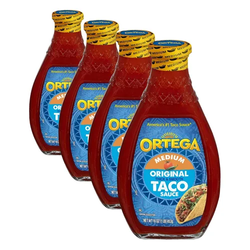Vista 9 de Ortega Salsa Original Para Tacos, Mediana, 16 Onzas