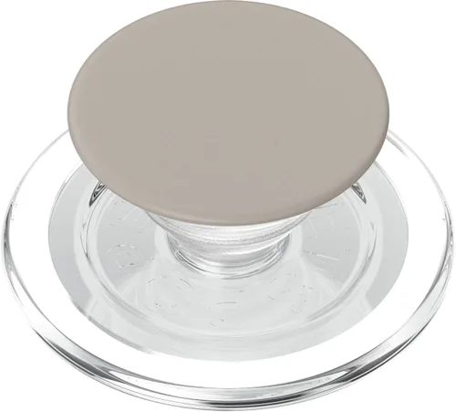 Vista 8 de PopSockets de titanio natural PopGrip estándar