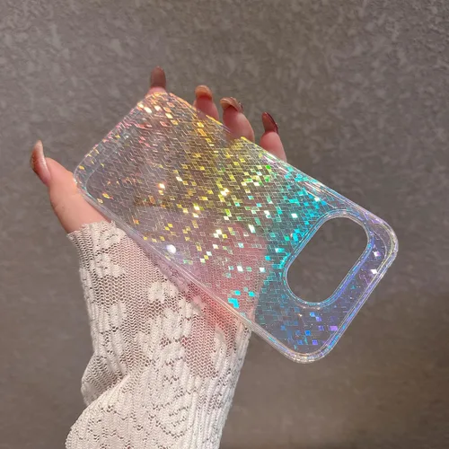 Vista 15 de Magnética para Google Pixel 8 Funda para Mujeres, [Efecto Holográfico Iridiscente que Cambia de Color] Funda Protectora de Teléfono Mate de Moda