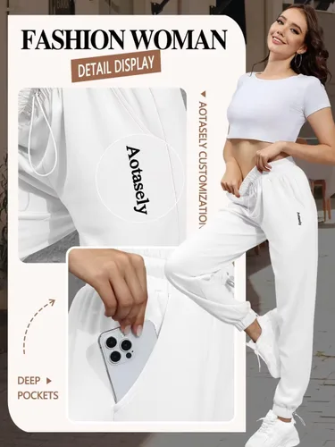 Vista 3 de Conjuntos de sudadera con pantalones deportivos para mujer