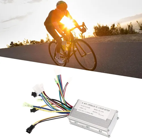 Vista 4 de Controlador de motor de CC con mazo de cables Controlador de motor Batería de litio para 36V 48V 17A eléctrico
