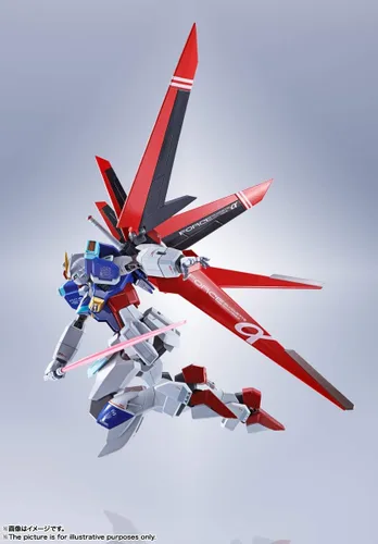 Vista 9 de TAMASHII NATIONS - Traje móvil Gundam SEED Destiny - Force Impulse Gundam, Bandai Spirits Metal Robot Spirits Coleccionable