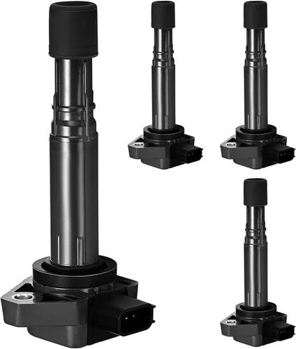Vista 25 de BDFHYK Paquete de bobinas de encendido UF374 compatible con Honda Civic L4 1.3L 2003-2011 Honda Oem Bobina para 30521PWA003 30521PWAS01 C1408 E404