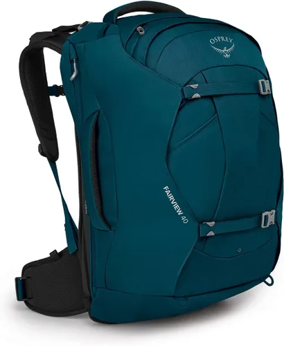 Vista 14 de Osprey Fairview 40L Mochila de viaje para mujer, color negro