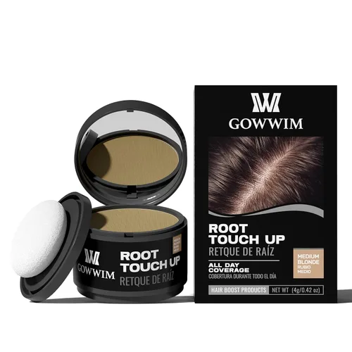 Vista 18 de Polvo para la línea del cabello (caoba) - Cubra instantáneamente las raíces de cabello canoso, sombra para el color del cabello, retoque