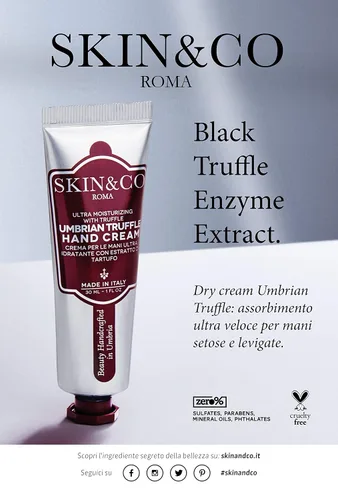 Vista 2 de SKIN&CO Roma Umbrian - Crema de manos de trufa, 1.0 onzas líquidas