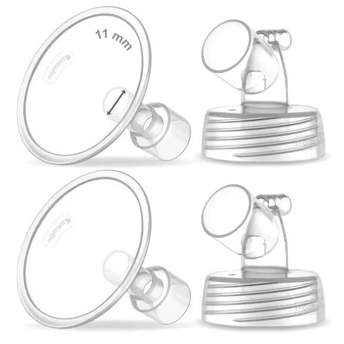 Vista 50 de 1 bomba Maymom de dos piezas de cuello ancho de 0.394 pulgadas para bombas Spectra S1/S2; bridas de boca ancha; no brida Spectra original