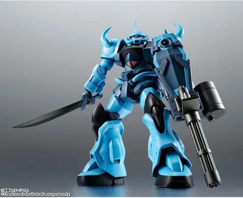 Vista 6 de TAMASHII NATIONS - Traje móvil Gundam The 08th MS Team - MS-07B-3 GOUF Versión Personalizada A.N.I.M.E., Bandai Spirits La Figura Coleccionable