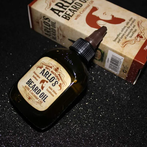 Vista 7 de Arlo's Aceite para barba con aceite de coco 2.5 onzas