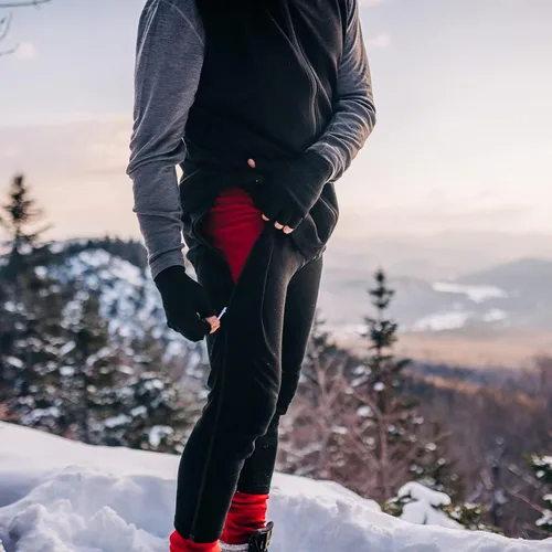 Vista 6 de Minus33 Merino Wool Forro de guantes sin dedos