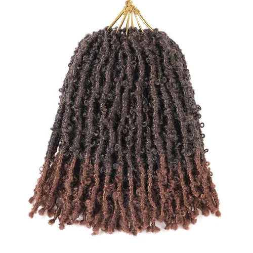 Vista 16 de Superlight Butterfly Locs - Cabello de ganchillo de 12 pulgadas, 6 paquetes