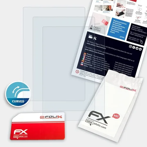 Vista 2 de atFoliX Screen Protector compatible with GPD Win Max 2 Protector Film, ultra clear and flexible FX Screen Protection Film (3X)