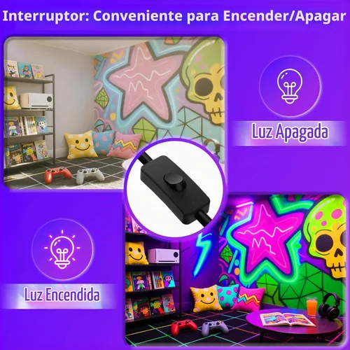 Vista 7 de T-SUN Paquete de 2 luces LED negras de 60 W, luz de inundación de luz negra