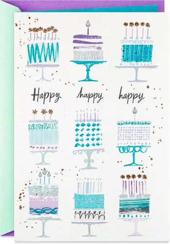 Vista 11 de Hallmark - Tarjeta de cumpleaños Signature (Mejor cumpleaños de todos)