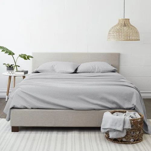 Vista 87 de Linen Market Juego de sábanas de 4 piezas tamaño matrimonial (gris claro cambray) – Duerme mejor que nunca con estas sábanas ultrasuaves y Cambray
