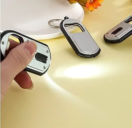 Vista 6 de SYX MOTO Llavero de coche, abrebotellas con función de luz, para el hogar, camping, viajes