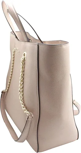 Vista 5 de Kate Spae New York Infinite - Bolsa grande con triple compartimento, color beige cálido, Negro