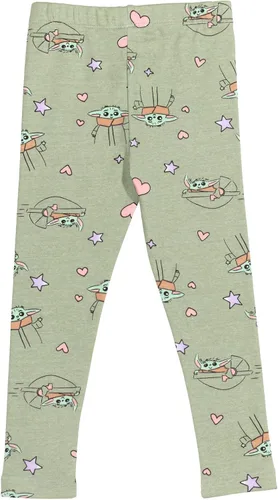 Vista 3 de STAR WARS The Child - Conjunto de camiseta y leggings para niñas pequeñas