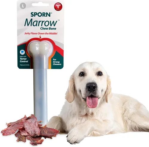 Vista 20 de Sporn Yuppie - Juguete dental para cachorros, masticable de médula, pequeño, blanco, (33810)