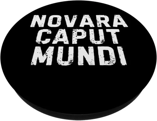 Vista 2 de Novara Caput Mundi Città Simpatica Uomo Donna Bambino PopSockets Adhesive PopGrip