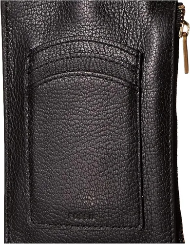 Vista 4 de Fossil Cartera cruzada para teléfono de cuero Rio para mujer