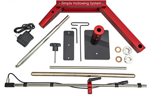 Vista 7 de Sistema de ahuecado simple - Acepta todo Simple Woodturning Tools.