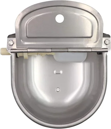 Vista 2 de Comedero de agua para ganado Cuenco automático de acero inoxidable