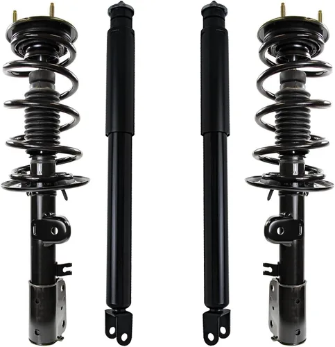 Vista 27 de Detroit Axle - Kit de amortiguadores de 4 puntales para Ford Escape 14-19, 2 puntales delanteros con resorte helicoidal 2 amortiguadores traseros