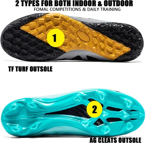 Vista 4 de Zapatos de fútbol para hombre y mujer