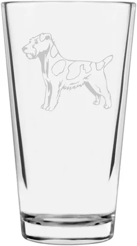 Vista 67 de Podenco Canario - Vaso de pinta de 16 onzas con temática de perro personalizado