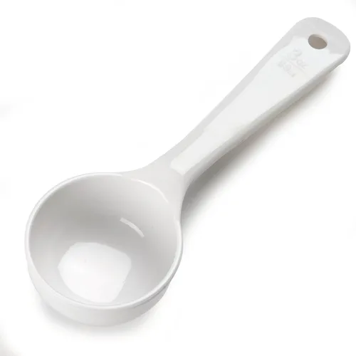 Vista 15 de Paquetes de cucharas de control de porciones con codificación cromática de mango corto Carlisle, Castaño Rojizo, 1