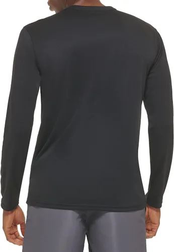 Vista 3 de Calvin Klein Manga larga ligera de secado rápido para hombre, protección UPF 40+