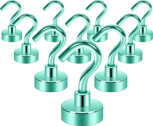 Vista 70 de Neosmuk Ganchos magnéticos, resistente 30 libras + gancho magnético fuerte para cabinas de cruceros, Cruise Essentials 2026 para colgar, ganchos
