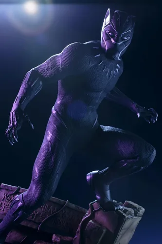 Vista 13 de KOTOBUKIYA ESTATUA ARTFX DE LA PELÍCULA DE PANTERA NEGRA BLACK PANTHER