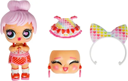 Vista 3 de L.O.L. Surprise! Intercambio sorpresa con muñeca coleccionable, expresión extra, 2 looks en uno, sorpresa de desembalaje de agua, muñeca de edición