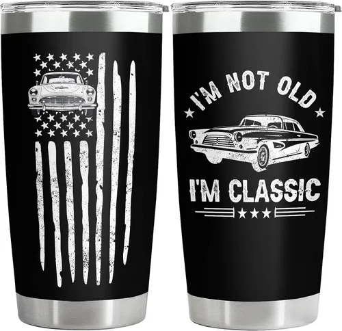 Vista 12 de 34HD Regalos deportivos, vaso de béisbol para papá con tapa, acero inoxidable de 20 onzas, taza de café de viaje para mi jugador favorito, regalo