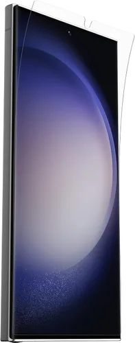 Vista 5 de OtterBox Alpha Flex - Protector de pantalla antimicrobiano para Samsung Galaxy S23 ULTRA v2, respuesta táctil impecable, resistente a las huellas