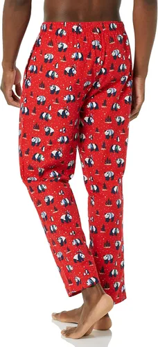 Vista 4 de Tienda Essentials - Pantalón de pijama de franela para hombre (disponible en tallas grandes y largas)