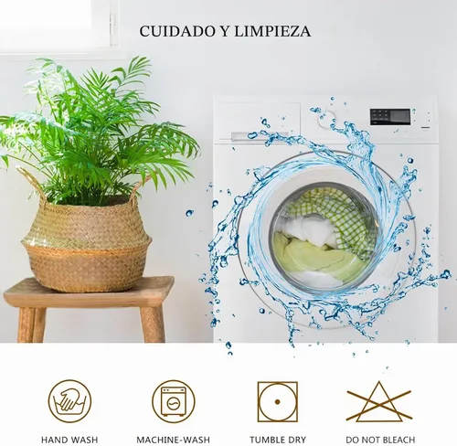 Vista 7 de Juego de edredón de 7 piezas tamaño Queen, diseño floral beige, de microfibra suave, para todas las estaciones