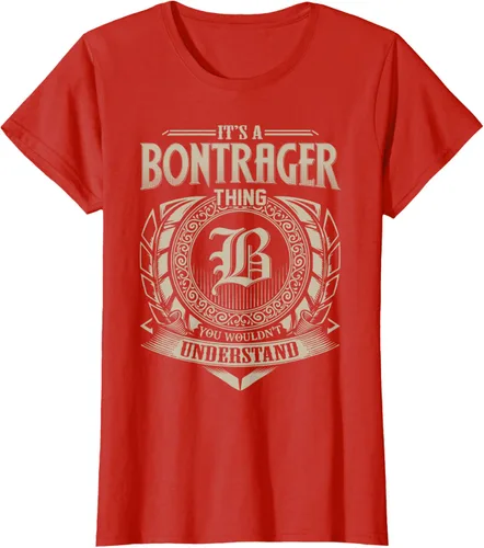 Vista 24 de Camiseta vintage It's A BONTRAGER Thing You Wouldn't Understand Name, Negro