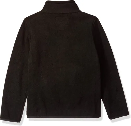 Vista 2 de Tienda Essentials Chaqueta de forro polar con cremallera completa para niñas y niños pequeños